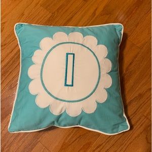 Pottery Barn Teen Initial Pillow